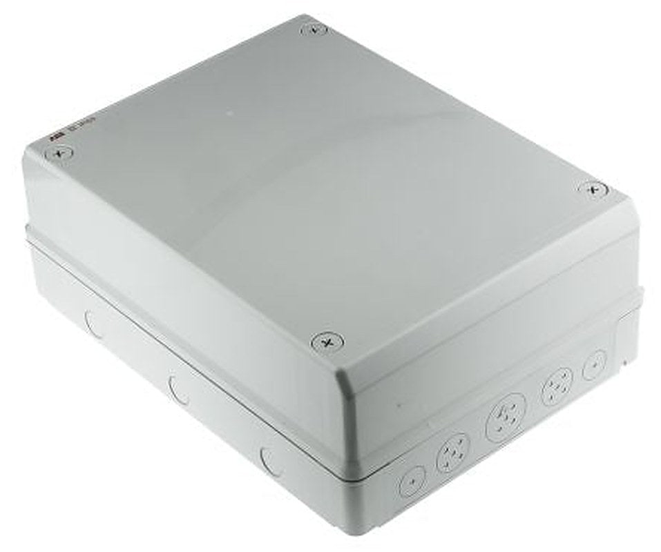 ABB Grey Polycarbonate Junction Box, IP65, 140 mm, 275mm 370 mm