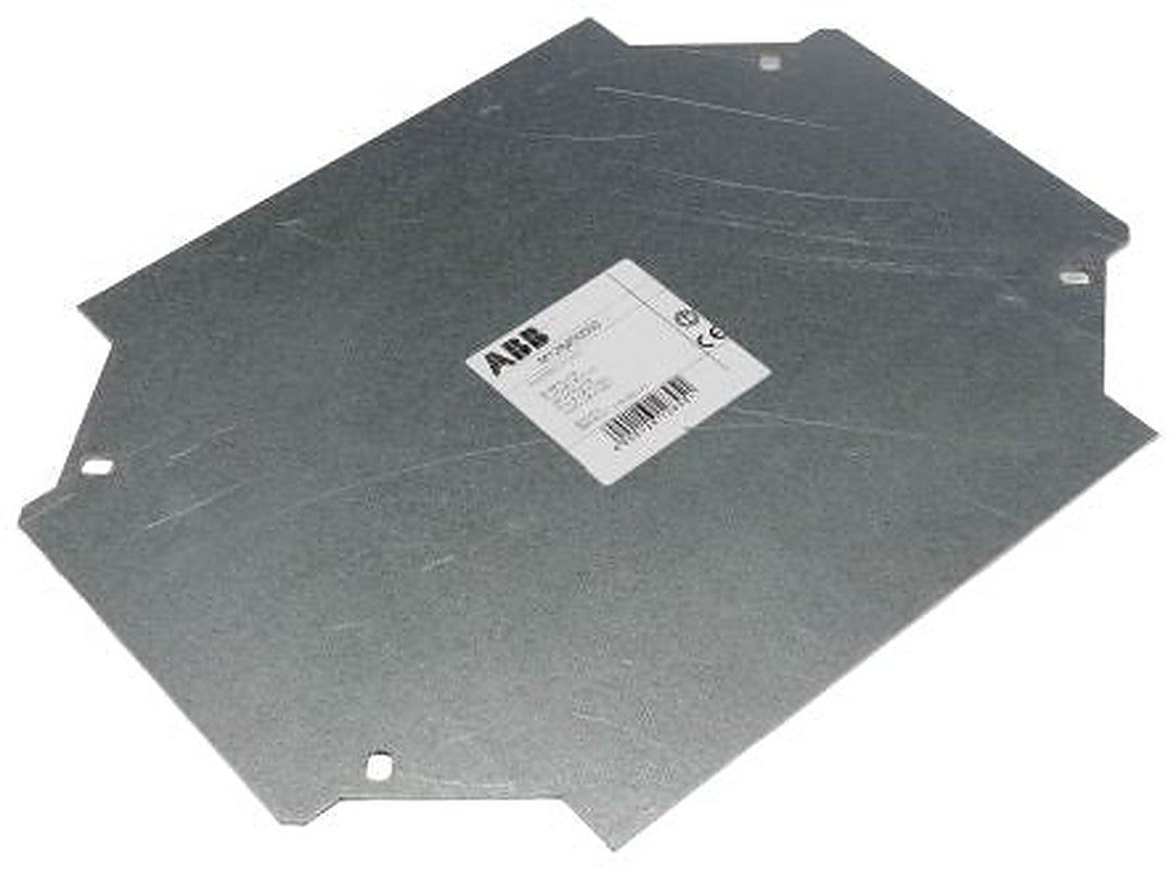 ABB Aluminium Plated Aluminium Plated Base Plate, 215mm W for Use with 12812 Box