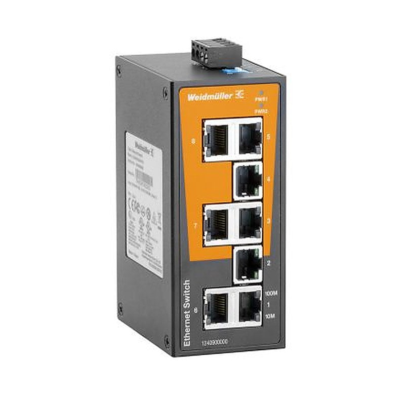 Weidmüller Unmanaged 8 Port Network Switch