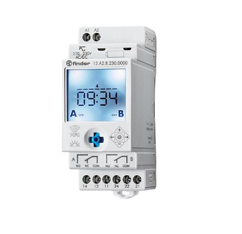 Finder Digital 12 Time Switch 24V ac/dc
