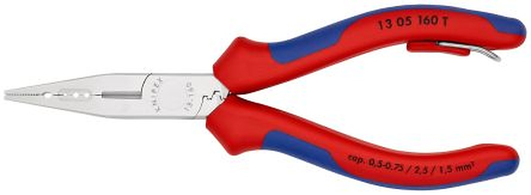 Knipex 1-Piece Combination Plier, 160mm Overall