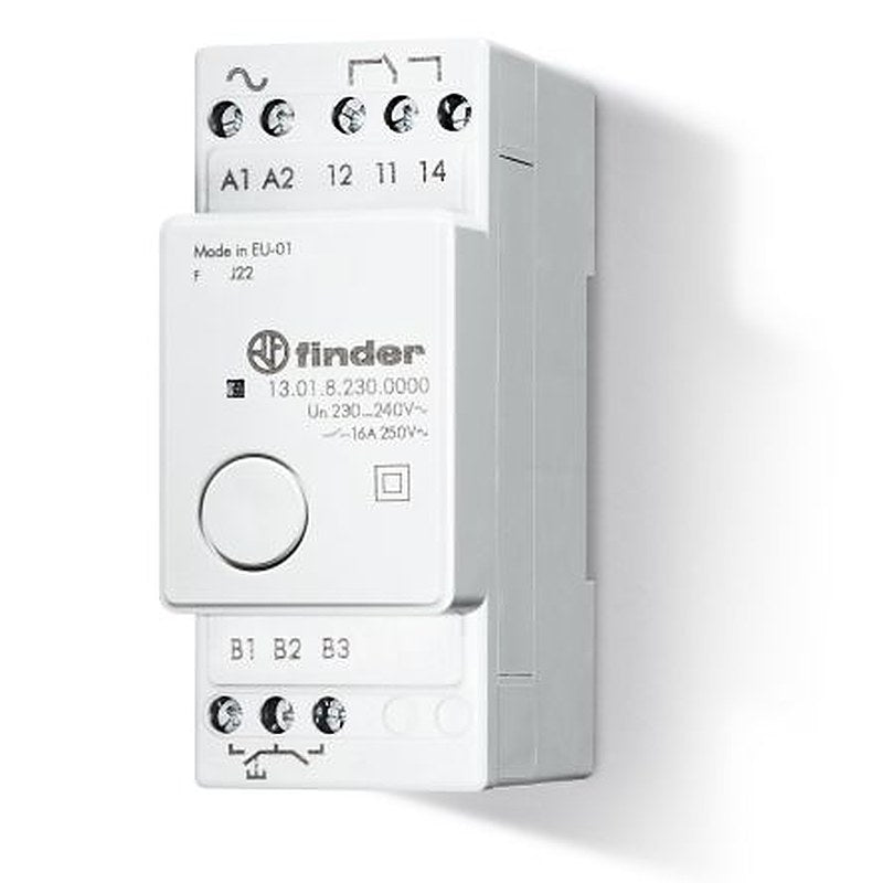 Finder DIN Rail Monostable Relay, 110V ac, 125 V ac Coil, 16A Switching Current, SPDT