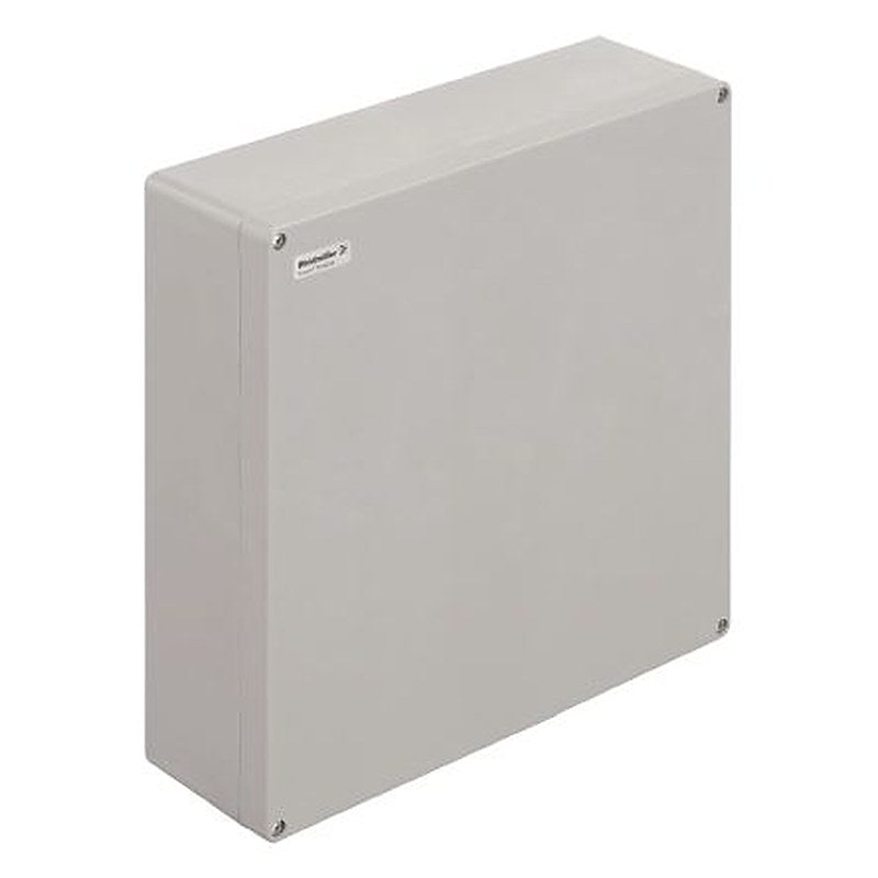 Weidmüller Klippon POK Series Grey Fibreglass Reinforced Polyester Enclosure, IP66 405 mm, 400 mm, 120 mm