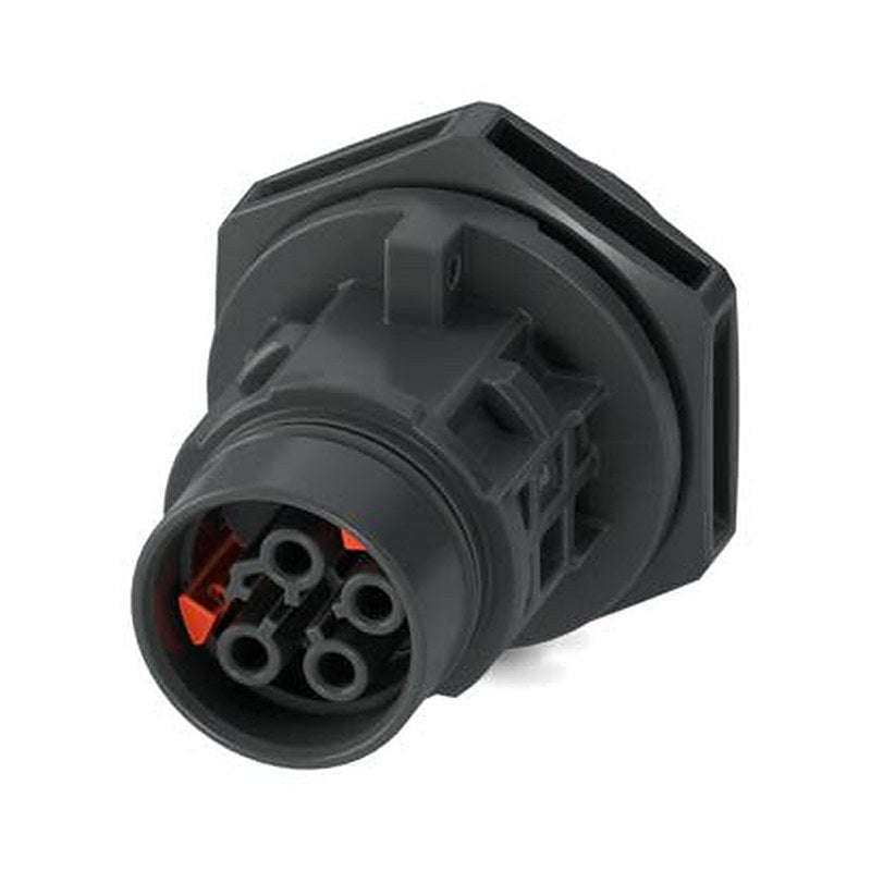 Phoenix Contact Connector, 4 Contacts, Front, Socket, Female, IP66, IP68, IP69, PRC 20 Series