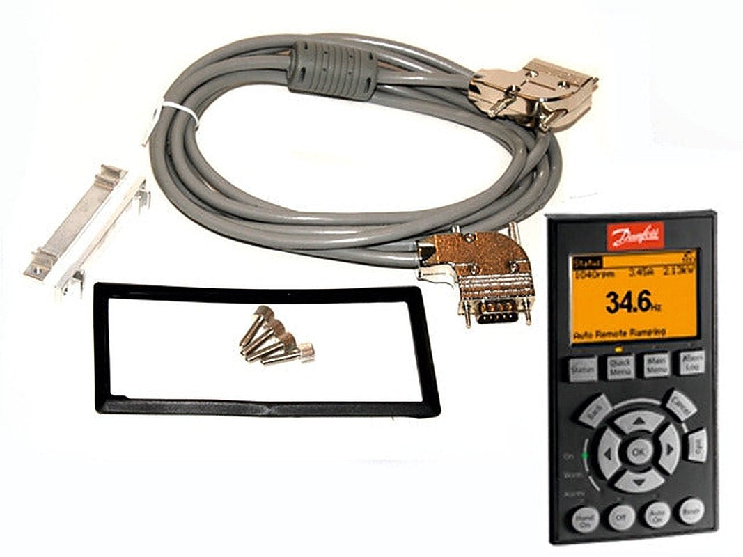 Danfoss 130B1113 - LCP Mounting Kit w/ graphical LCP102, 3m