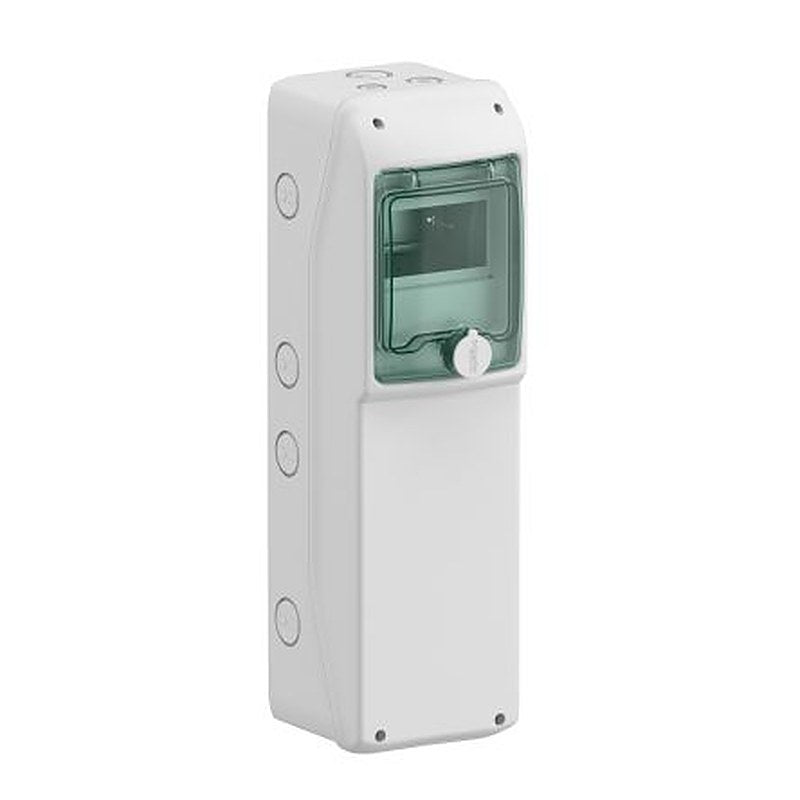 Schneider Electric Polymer White Adaptable Enclosure Box 138mm x 460 mm x 460 mm with 3 Knockouts