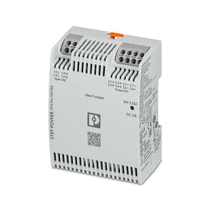 Phoenix Contact STEP3 Power Supply DIN Rail Power Supply 240V ac AC/DC Input 24V dc, 3.75 A Output DC 90 W