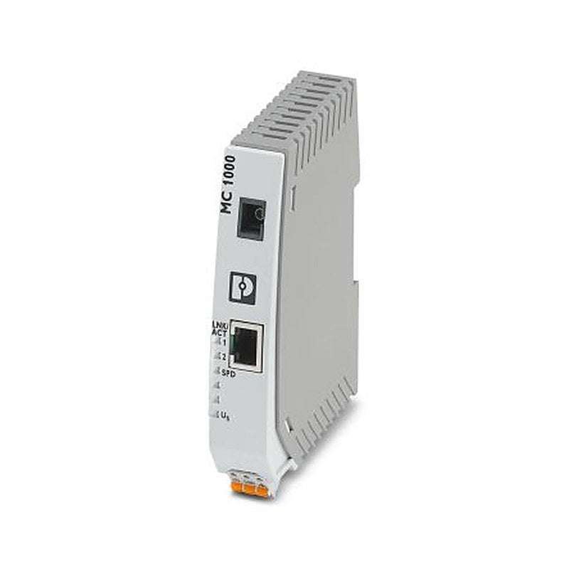 Phoenix Contact RJ45 Ethernet Media Converter, Multimode, 100Mbps 2 km