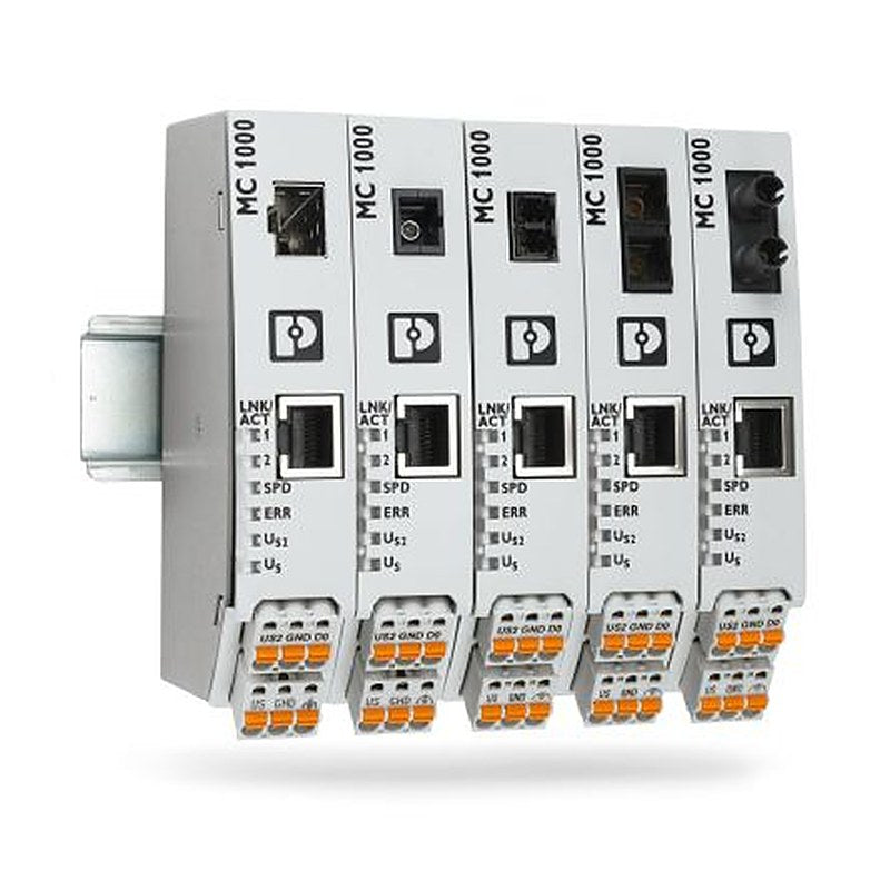 Phoenix Contact RJ45 Ethernet Media Converter, Multimode, 100Mbps 2 km