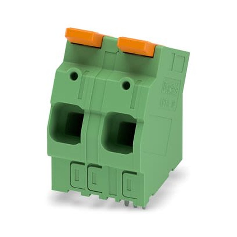 Phoenix Contact LPTA 16 Series PCB Terminal Block, 2-Contact, 15 mm Pitch, Wave Soldering Mount, 1 Row