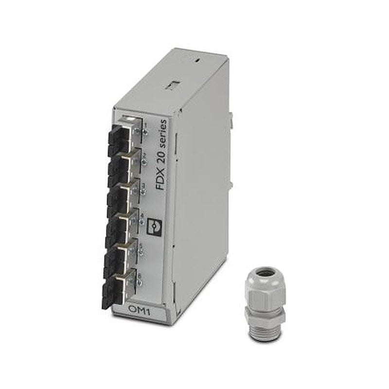 Phoenix Contact FOC Series Splice Box for Use with DIN Rail Terminal