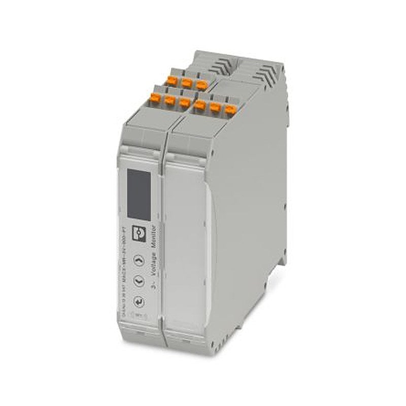 Phoenix Contact Phase/Voltage Monitoring Relays, 3 Phase, 480/900 V Monitor Range, 2 CO, DIN Rail, 24V ac, 240 V ac 24