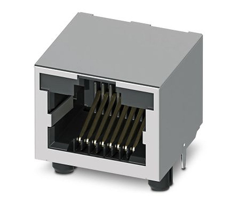 Phoenix Contact CUC Series RJ45 Connector Female, PCB, 10 Gbps Shielded 1 Way