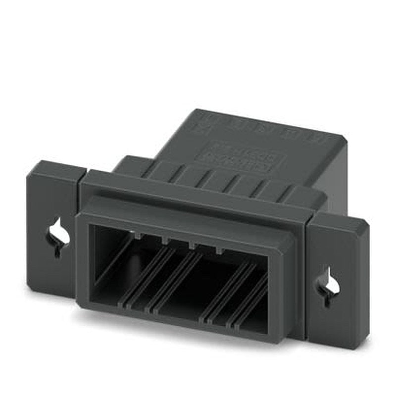 Phoenix Contact DD31H Series Panel Feed Through Terminal Plug, 10-Contact, 3.81 mm Pitch, Snap-in, 1 Row Crimp