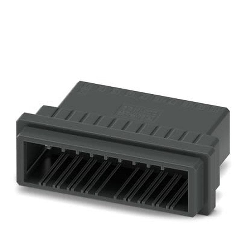 Phoenix Contact DD31H Series PCB Connector, 20-Contact, 3.81 mm Pitch, Snap-in, 1 Row Crimp