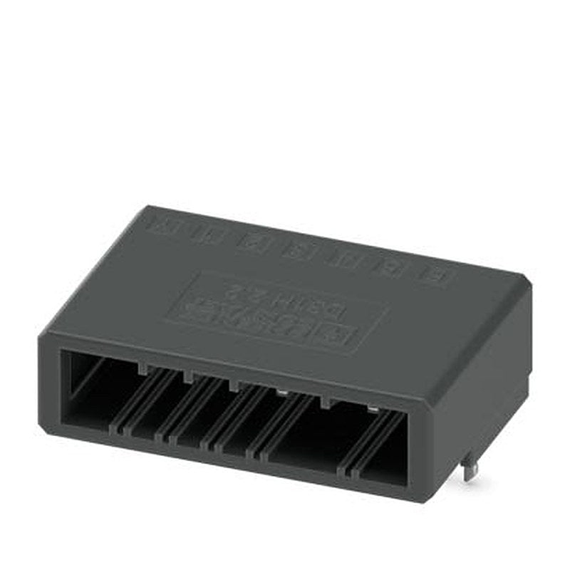 Phoenix Contact D31H Series Wave Soldering Mount PCB Header, 6 Contact(s), 3.81 mm Pitch, 1 Row, Shrouded