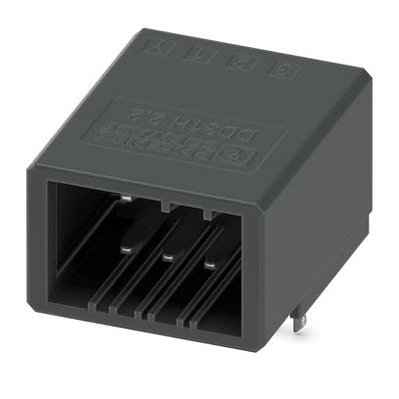 Phoenix Contact DD31H Series Wave Soldering Mount PCB Header, 6 Contact(s), 3.81 mm Pitch, 2 Row, Shrouded