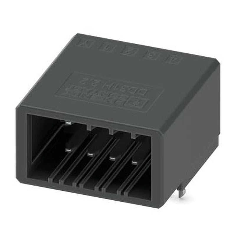 Phoenix Contact DD31H Series Wave Soldering Mount PCB Header, 8 Contact(s), 3.81 mm Pitch, 2 Row, Shrouded