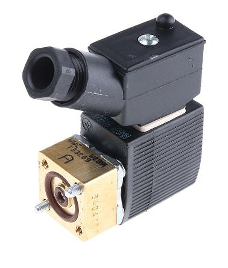 Burkert Solenoid Valve 134179, 3 Port, NC, 24V dc 1/8 in G