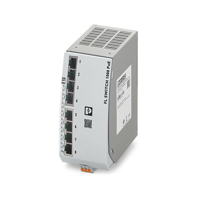 Phoenix Contact FL SWITCH 1100-8POE Unmanaged 8 Port Network Switch Power Over Ethernet