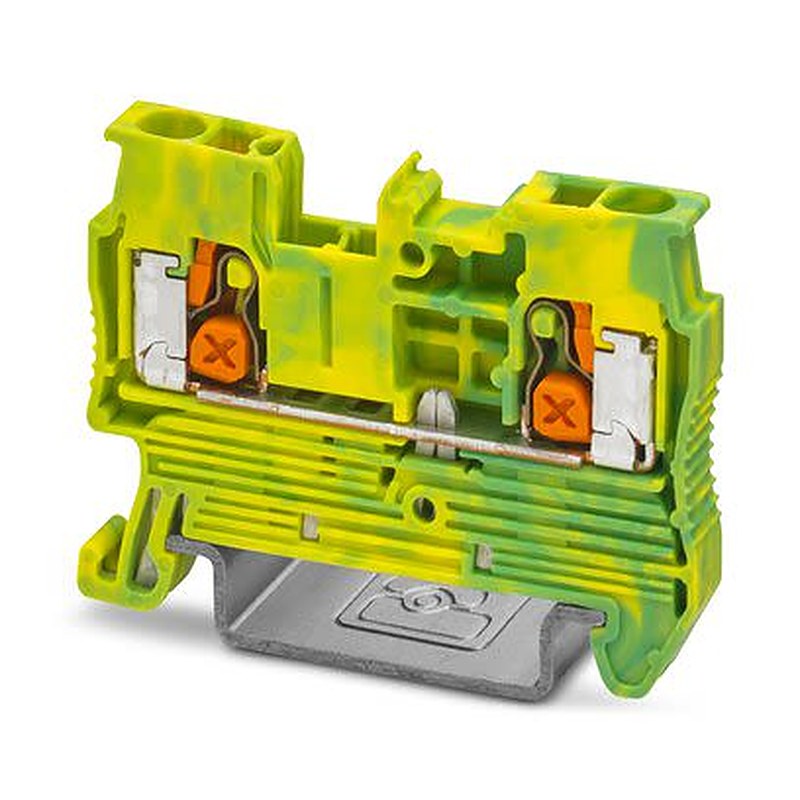 Phoenix Contact Ground Terminal, Heavy Duty Inserts Series 2 Way, For Use With 3 Module Connector