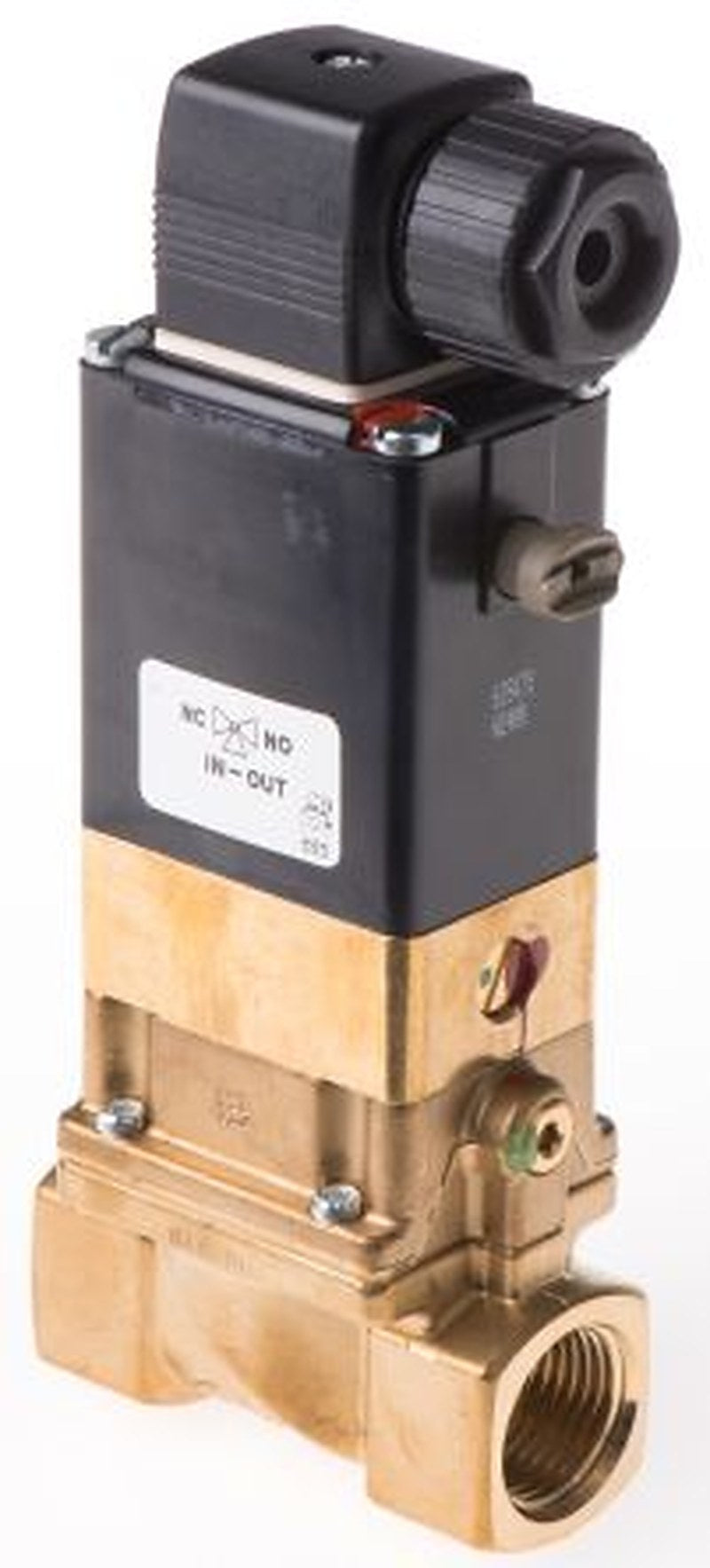 Burkert Solenoid Valve 134430, 2 Port, NC, 24V dc