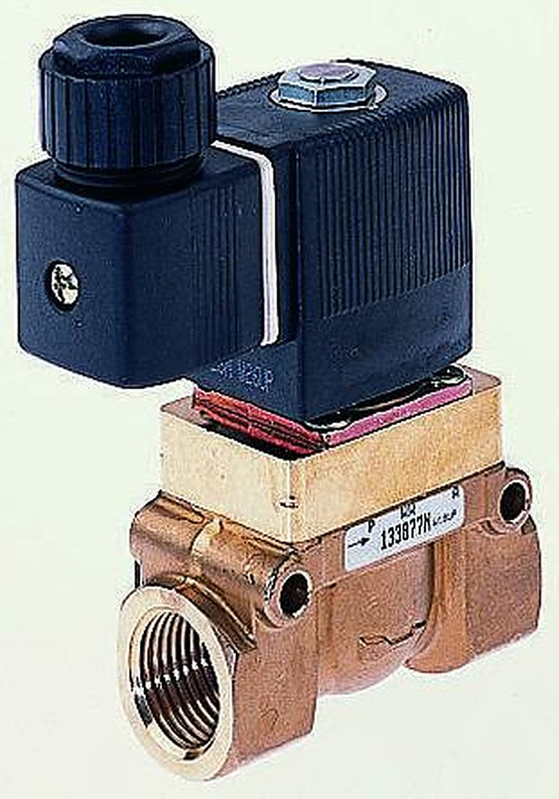 Burkert Solenoid Valve 134592, 2 Port, NC, 110V ac