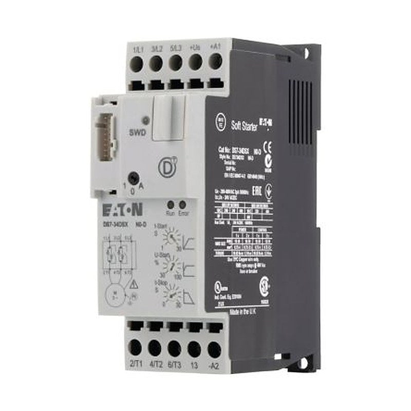 Eaton DS7 Soft Starter 480V ac, 4 kW, 3 Phase, IP20