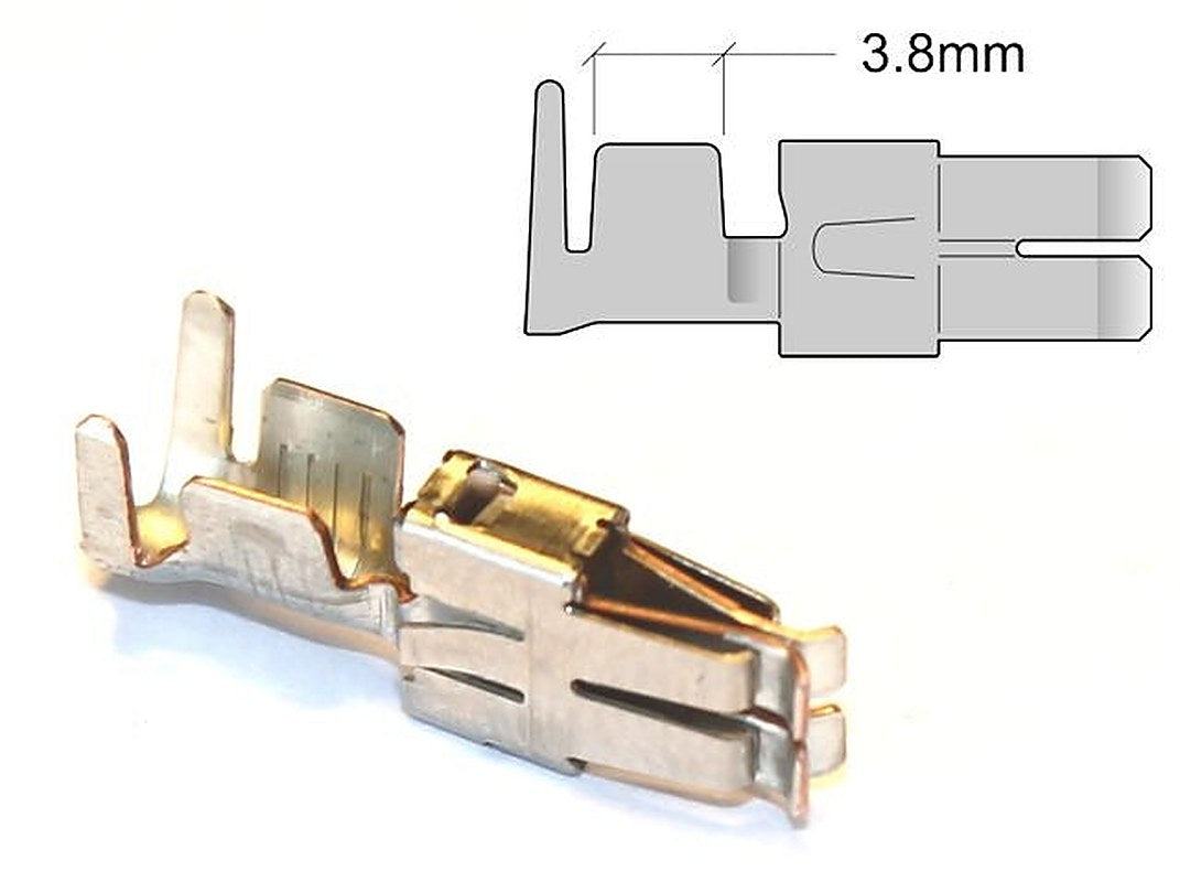 Danfoss 134B0498 - Crimp terminals, 2.5-4.0mm2, 25 pcs