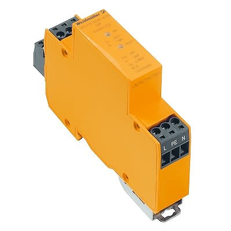 Weidmüller 1 Phase Surge Protector, 16 A, 220 V, DIN Rail