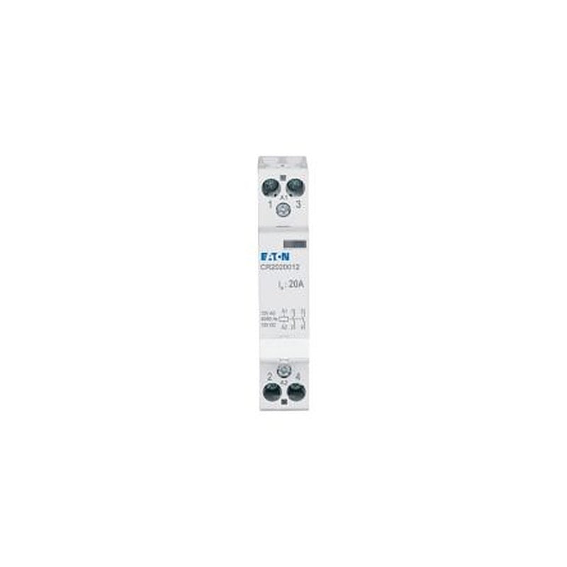 Eaton DILM Installation Contactor, 12V ac/dc Coil, 20 A 13.2V, 2 NO, 400V