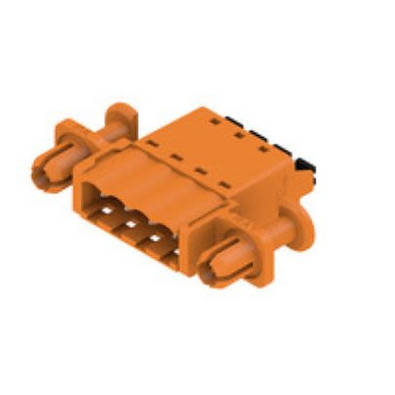Weidmüller OMNIMATE Signal Series Pluggable Terminal Block, 4-Contact, 5.08 mm Pitch, PCB, 1 Row Push-in