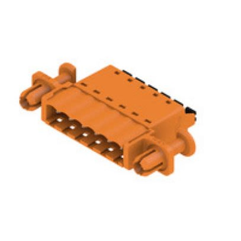 Weidmüller OMNIMATE Signal Series Pluggable Terminal Block, 6-Contact, 5.08 mm Pitch, PCB, 1 Row Push-in