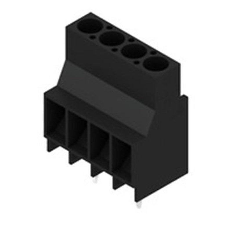 Weidmüller LL Series PCB Terminal Block, 4-Contact, 6.35 mm Pitch, PCB, 1 Row Solder