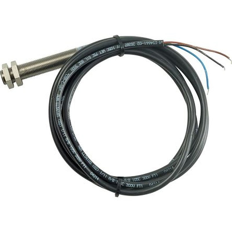 Eaton 136206 E59-M12A105C02-D2 Barrel Inductive Proximity Sensor, M12 PNP/NPN E59 AccuProx 48V 4 mm 48 V ac 6 V dc 300mA