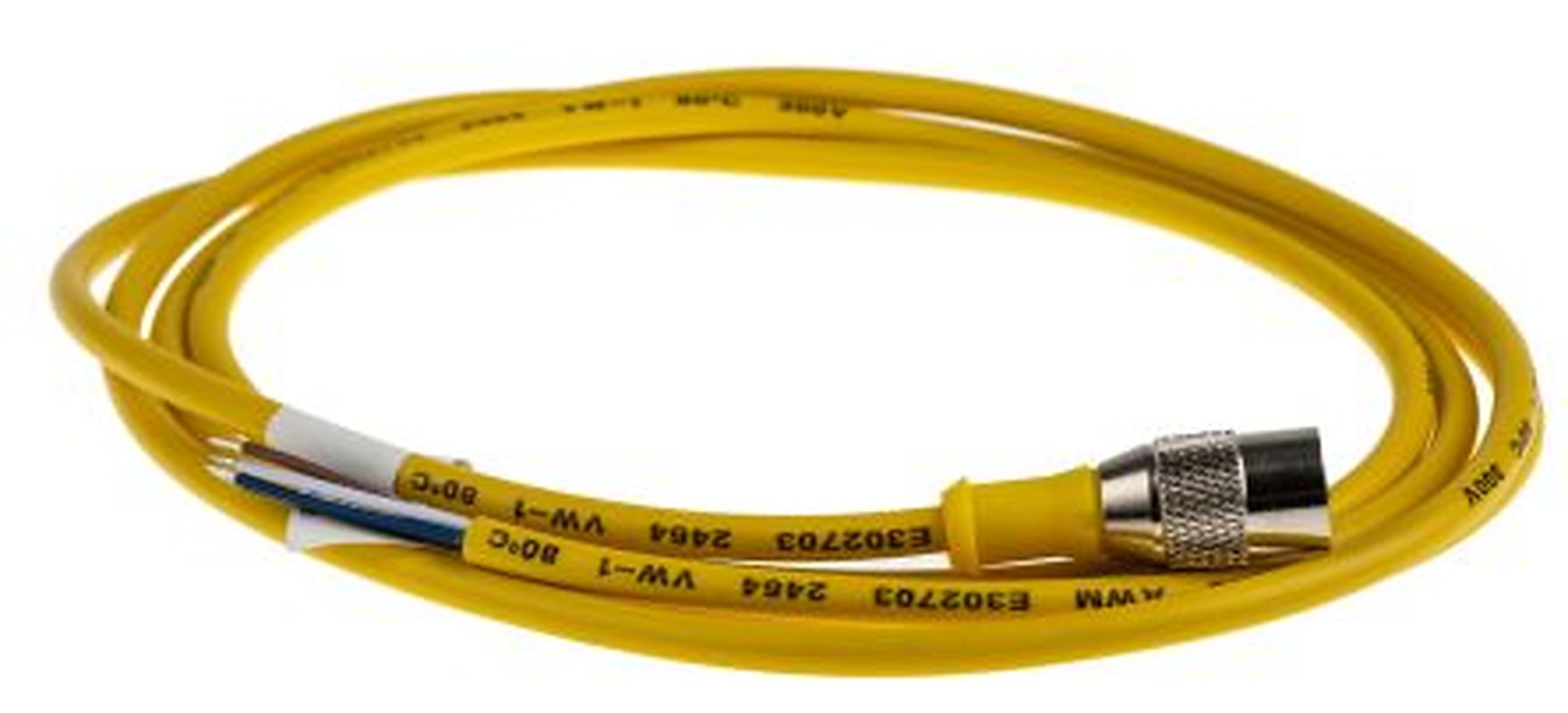 Eaton Female 4 way Straight to Unterminated Sensor Actuator Cable, 2 m