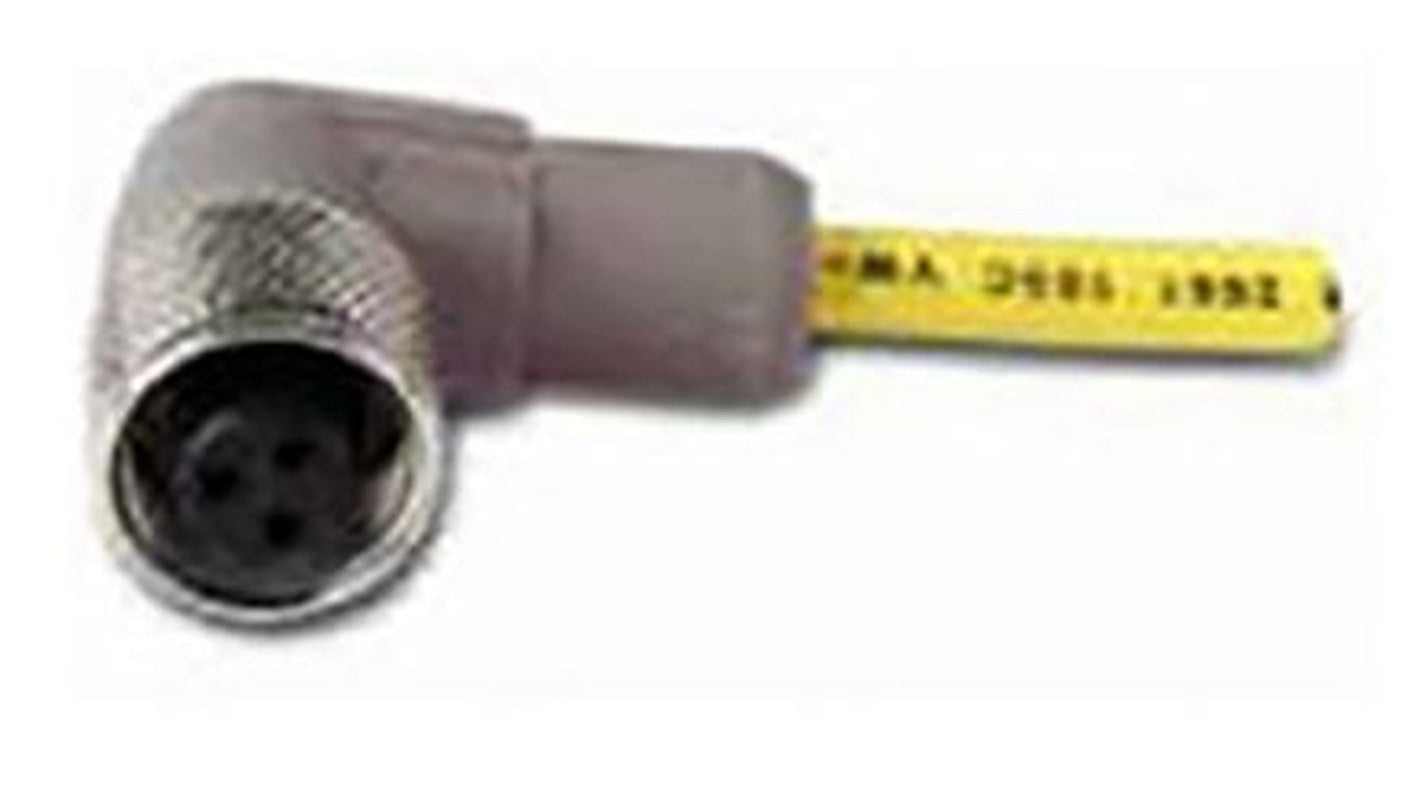 Eaton Female 4 way Right Angle to Unterminated Sensor Actuator Cable, 10 m
