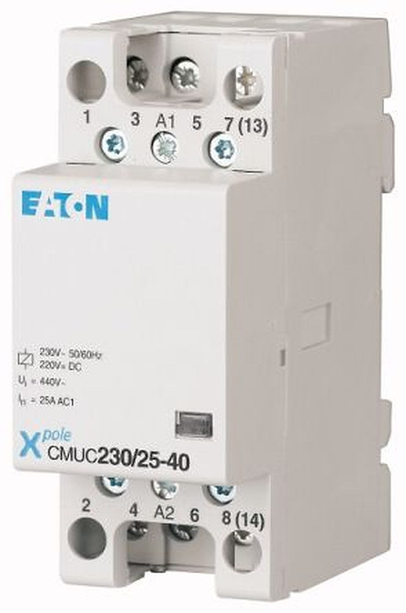 Eaton DILM Installation Contactor, 230V Coil, 25 A 253V, 440V