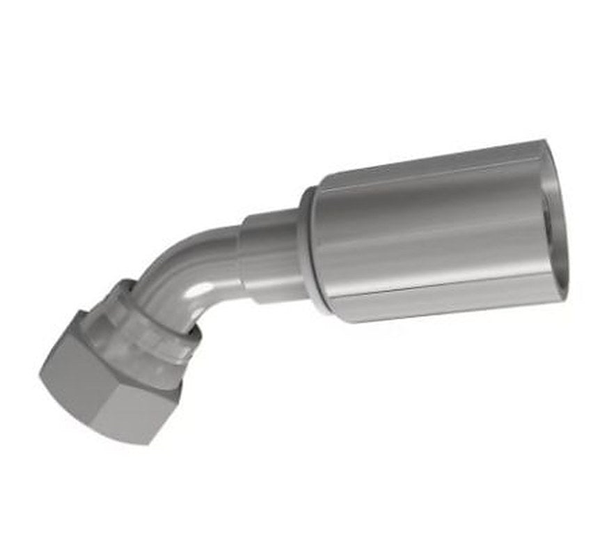 Parker 13748-6-5 Hydraulic Fitting Female UNF, 37 °, Steel, 0.3125 in Hose ID