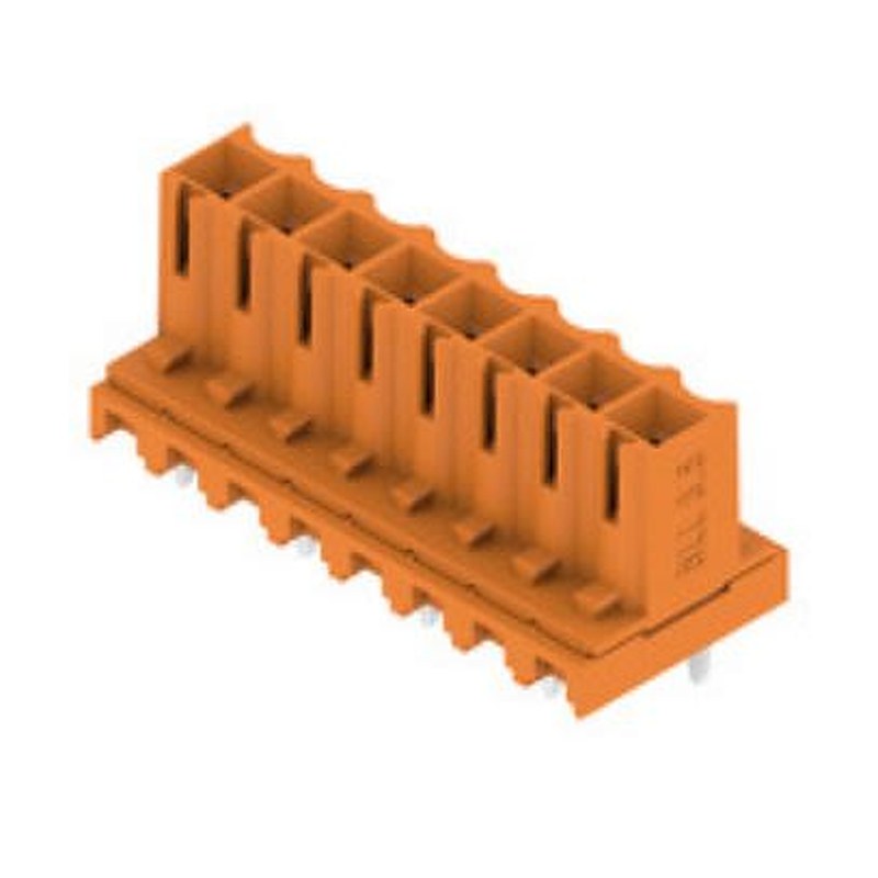 Weidmüller, OMNIMATE Signal - BL/SL 3.50 Female PCB Header, 3.5 mm Pitch, 8 Way, 1 Row 180°