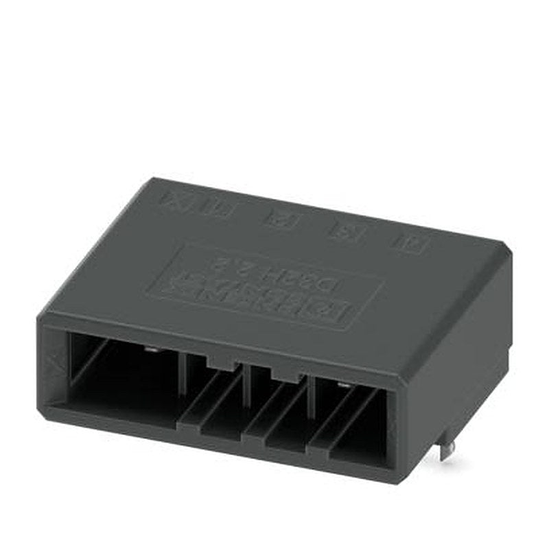Phoenix Contact D32H Series Wave Soldering Mount PCB Header, 4 Contact(s), 5.08 mm Pitch, 1 Row, Shrouded