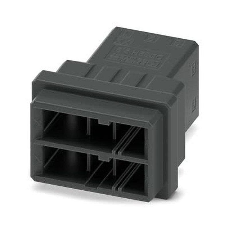 Phoenix Contact DD32H 2 Series PCB Connector, 6-Contact, 5.08 mm Pitch, 2 Row Crimp