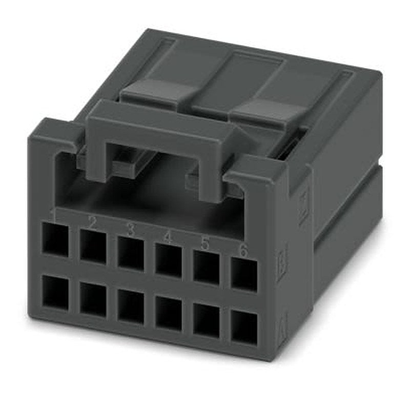 Phoenix Contact DD21PC Series PCB Connector, 12-Contact, 2.5 mm Pitch, 2 Row Crimp