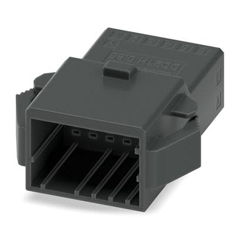 Phoenix Contact DD21H 0 Series PCB Connector, 12-Contact, 2.5 mm Pitch, 2 Row Crimp