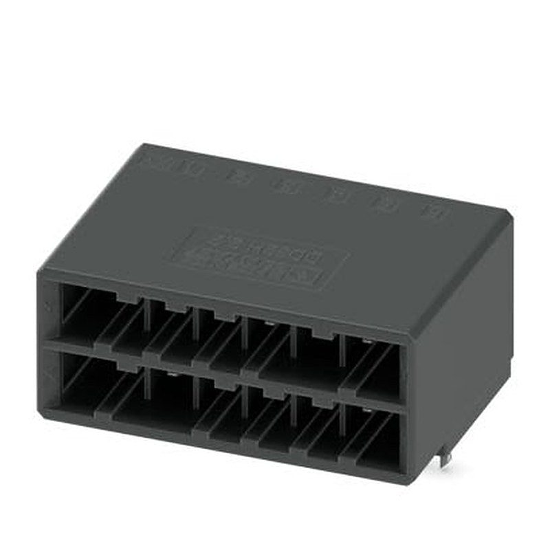 Phoenix Contact DD32H Series Wave Soldering Mount PCB Header, 12 Contact(s), 5.08 mm Pitch, 2 Row, Shrouded
