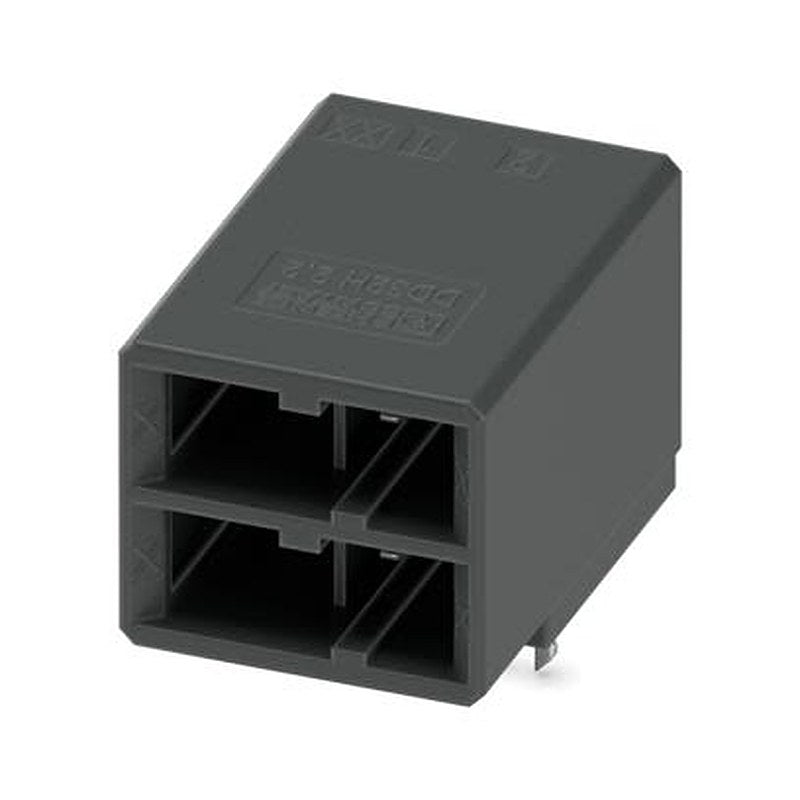 Phoenix Contact DD32H Series Wave Soldering Mount PCB Header, 4 Contact(s), 5.08 mm Pitch, 2 Row, Shrouded