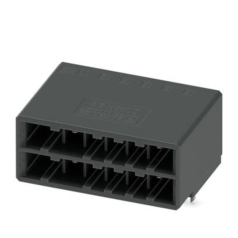 Phoenix Contact DD32H Series Wave Soldering Mount PCB Header, 12 Contact(s), 5.08 mm Pitch, 2 Row, Shrouded