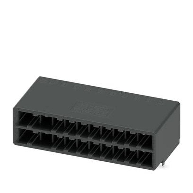 Phoenix Contact DD32H Series Wave Soldering Mount PCB Header, 20 Contact(s), 5.08 mm Pitch, 2 Row, Shrouded