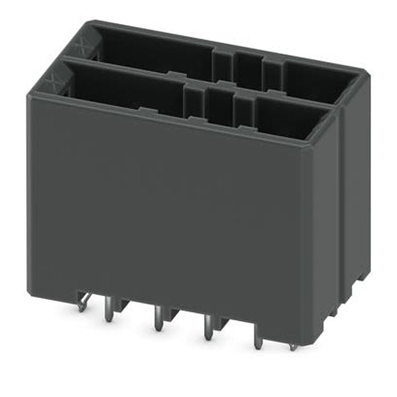 Phoenix Contact DD32H Series Wave Soldering Mount PCB Header, 8 Contact(s), 5.08 mm Pitch, 2 Row, Shrouded