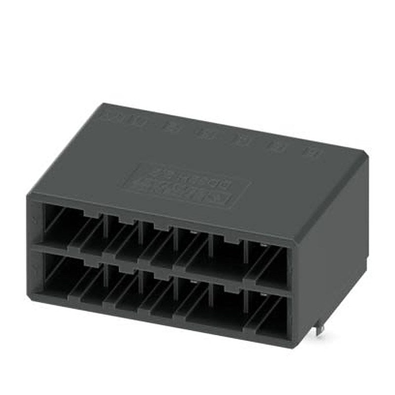 Phoenix Contact DD32H Series Wave Soldering Mount PCB Header, 12 Contact(s), 5.08 mm Pitch, 2 Row, Shrouded